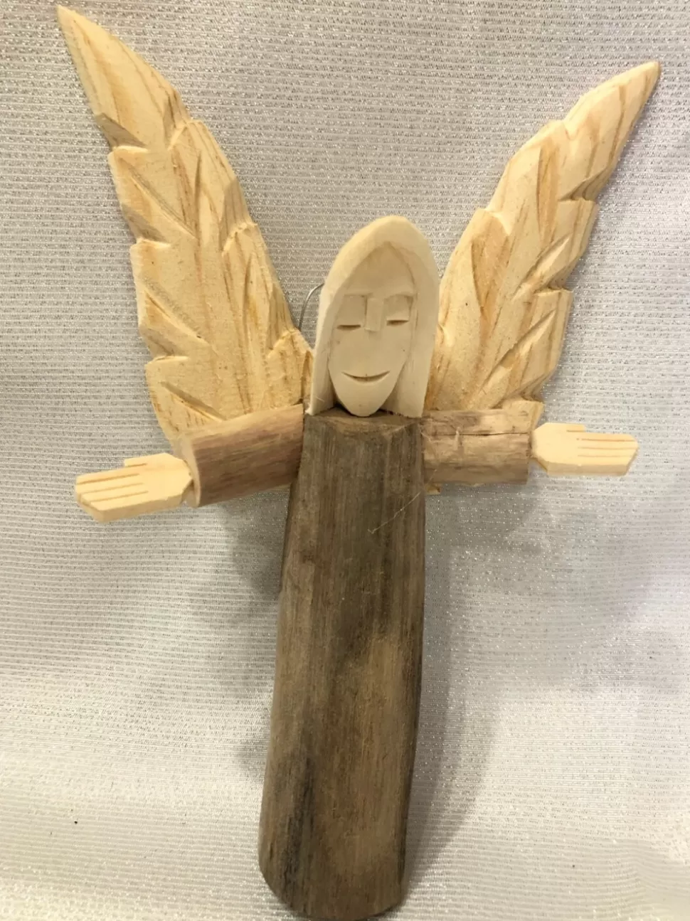 Larry Jacquez Angel With Carved Wings Ornament^ Ornaments