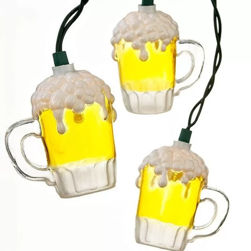 A Christmas Beer Mug Light Set^ String Lights