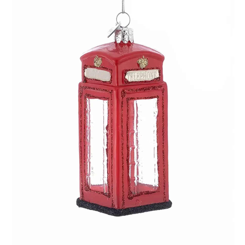 Kurt Adler British Phonebooth^ Ornaments