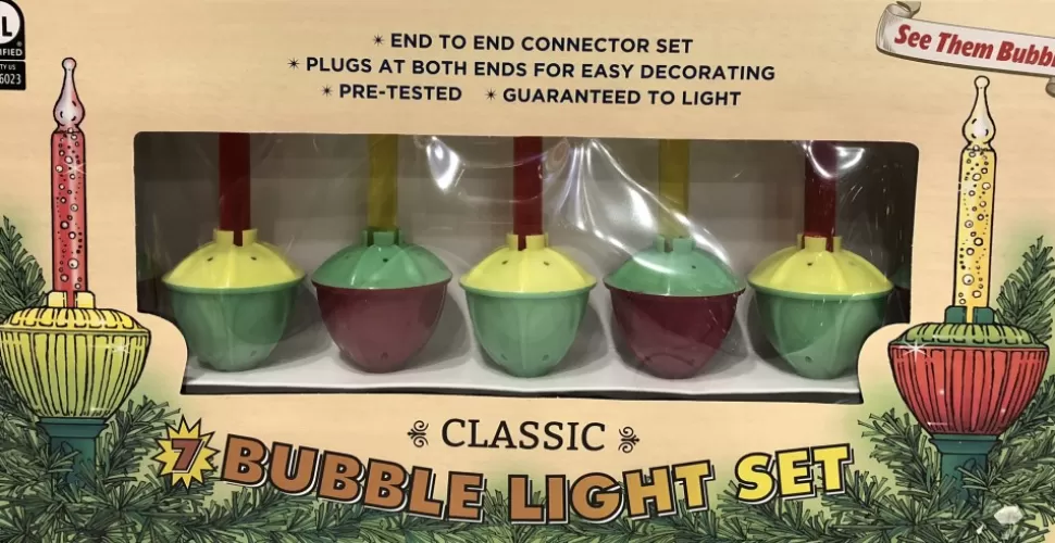 A Christmas Classic Bubble Light Set^ String Lights