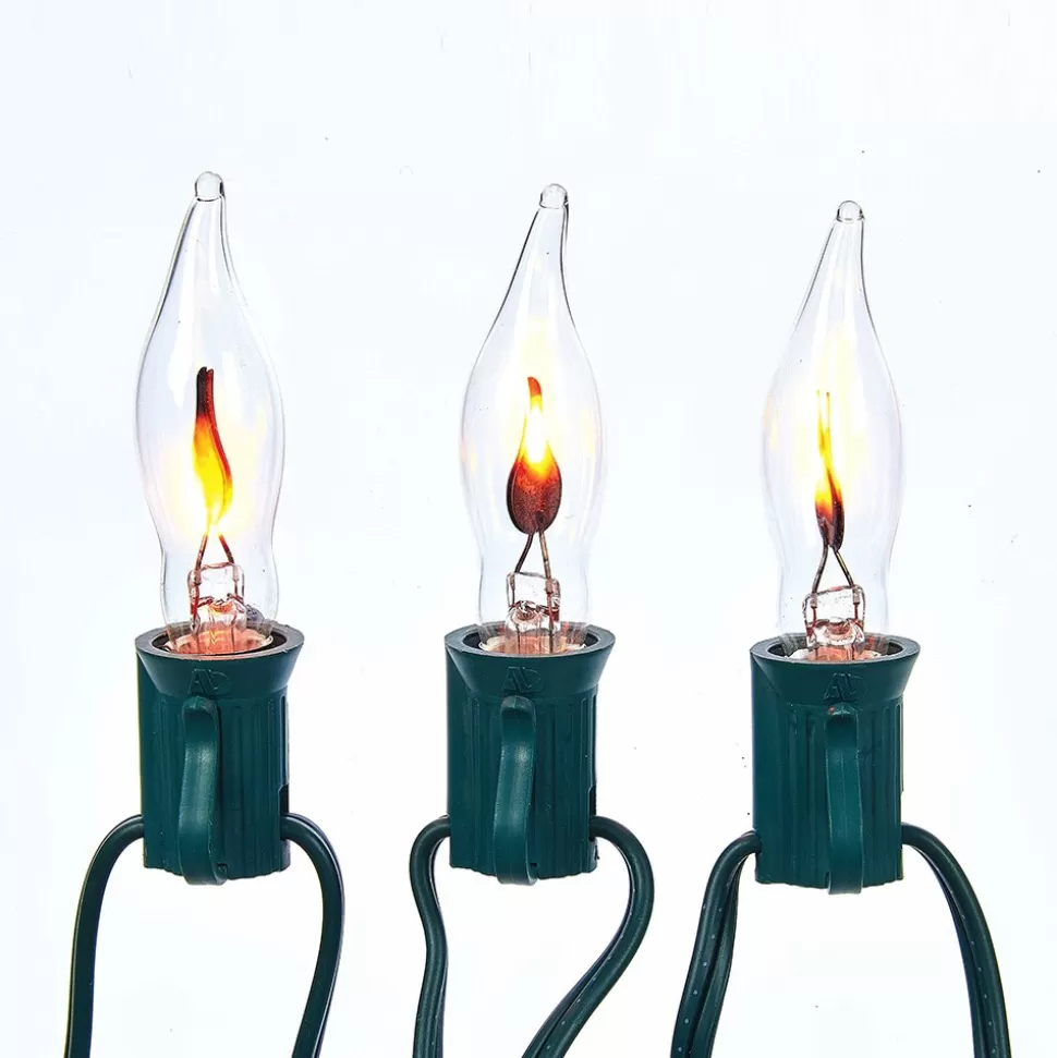 A Christmas Flicker Flame Light Set^ String Lights