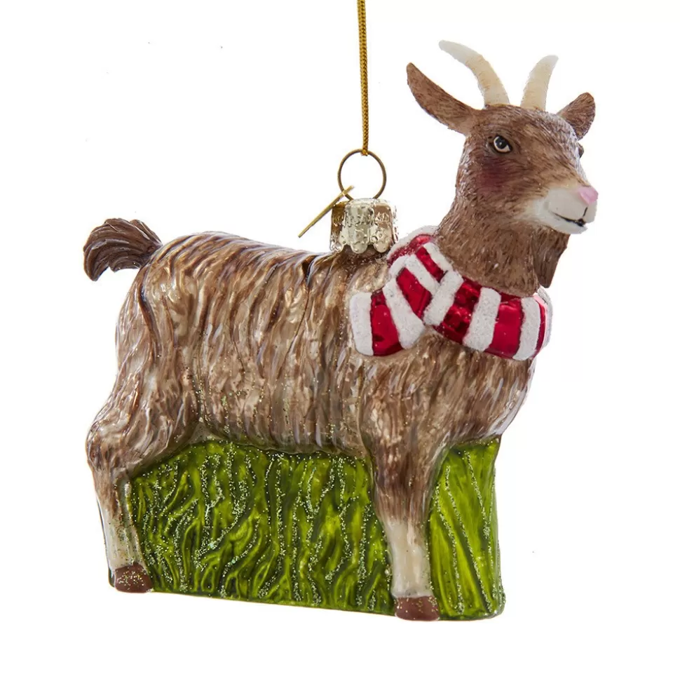 Kurt Adler Goat With Scarf^ Ornaments