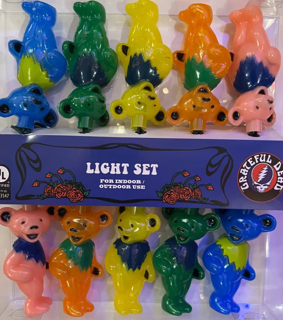 A Christmas Grateful Dead Dancing Bears Light Set^ String Lights