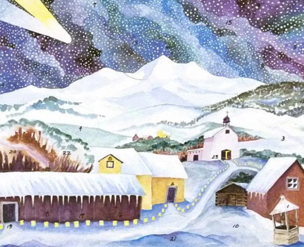 Mary Rae Cate Hispanic Village Advent Calendar^ Advent Calendars