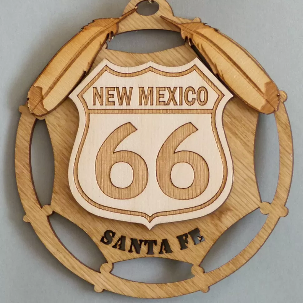 Dan Little New Mexico Route 66, Santa Fe^ Ornaments