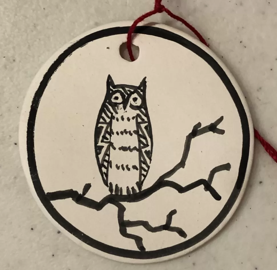 Kimo DeCora Owl^ Ornaments