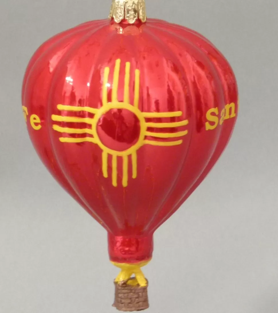 * Red Zia Balloon^ Ornaments