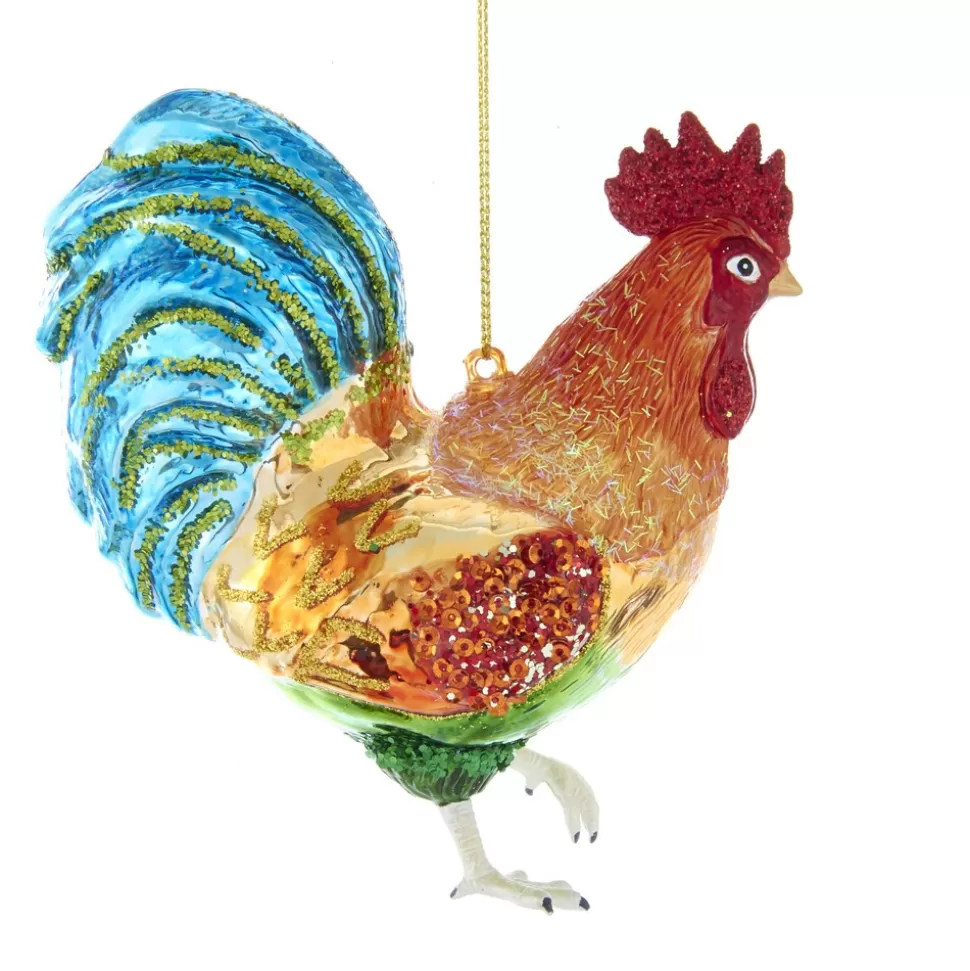 Kurt Adler Rooster^ Ornaments