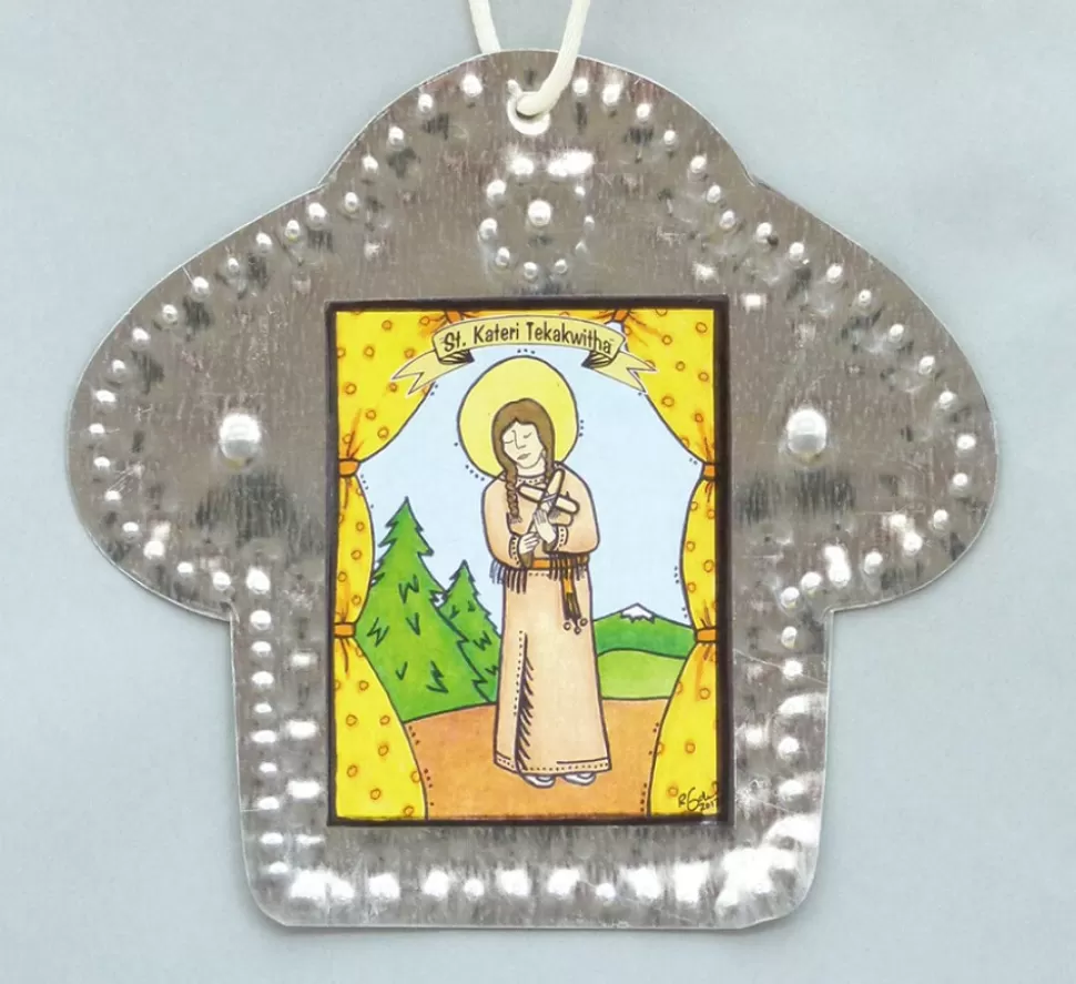 Richard Gabriel Jr. Saint Kateri Tekawithia^ Ornaments