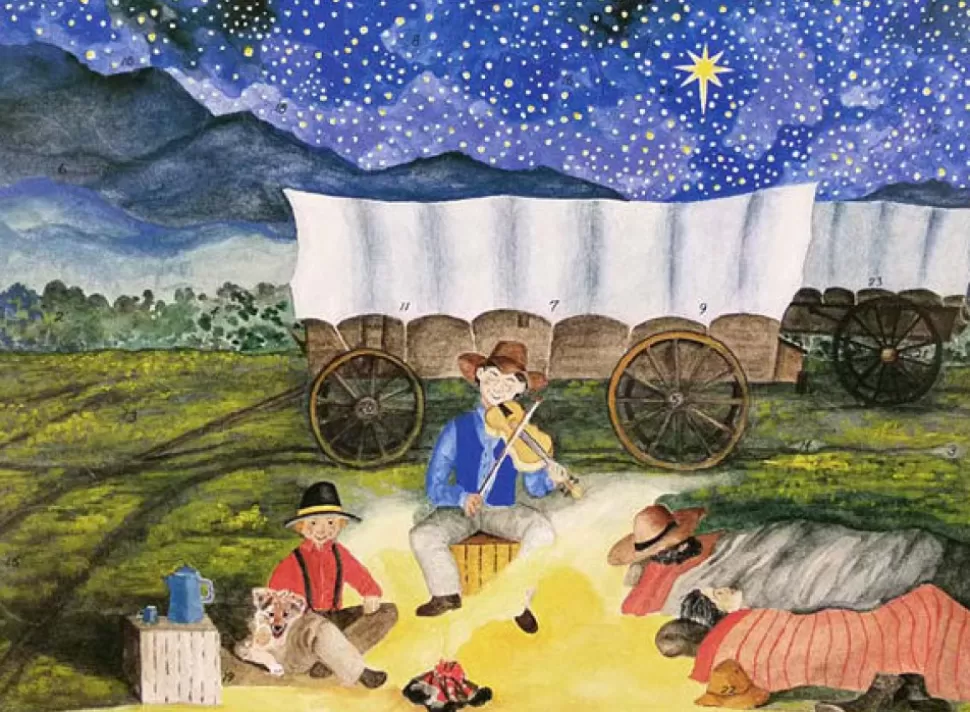 Mary Rae Cate Santa Fe Trail^ Advent Calendars