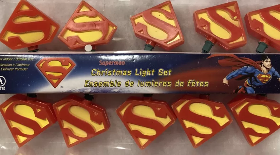 A Christmas Superman Light Set^ String Lights