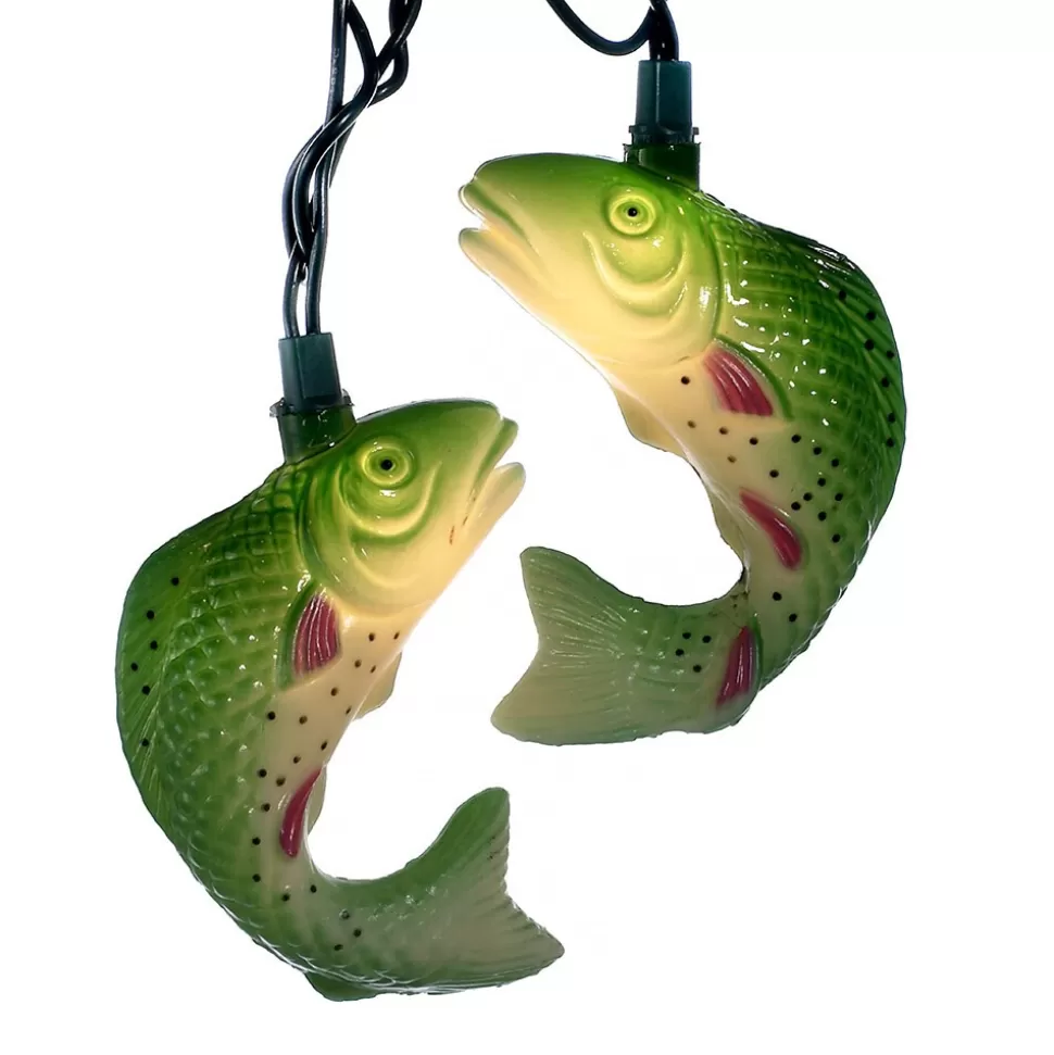 A Christmas Trout Fish Light Set^ String Lights