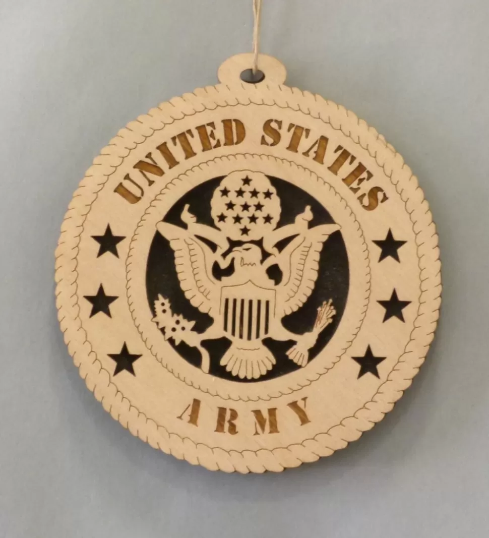 Dan Little U.S. Army Insignia^ Ornaments