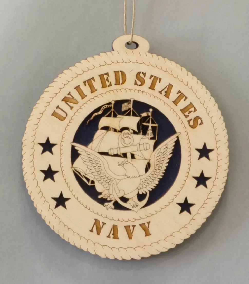 Dan Little U.S. Navy Insignia^ Ornaments