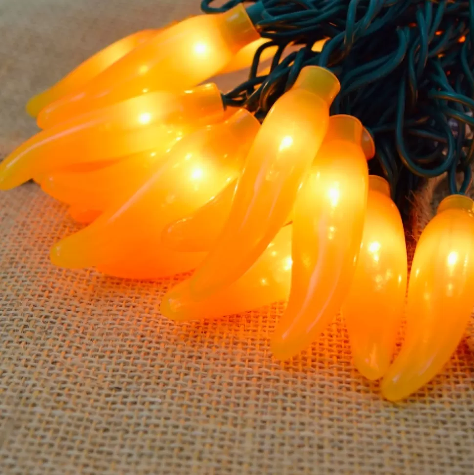 A Christmas Yellow Chile Lights^ String Lights